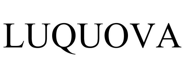 Trademark Logo LUQUOVA