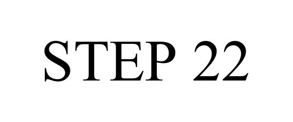 Trademark Logo STEP 22