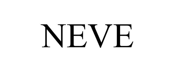 Trademark Logo NEVE