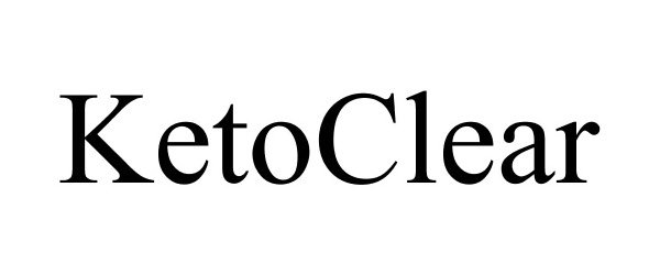 Trademark Logo KETOCLEAR