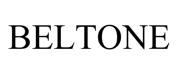 Trademark Logo BELTONE