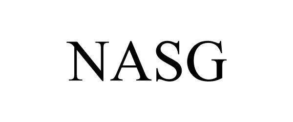 Trademark Logo NASG