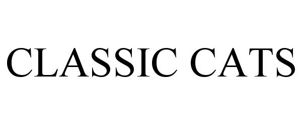 Trademark Logo CLASSIC CATS