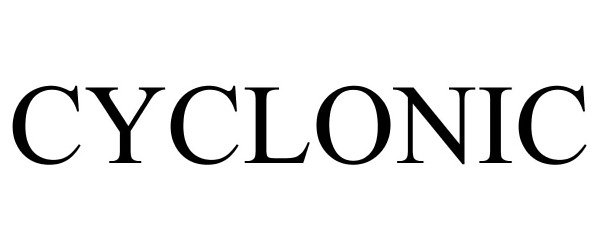 Trademark Logo CYCLONIC