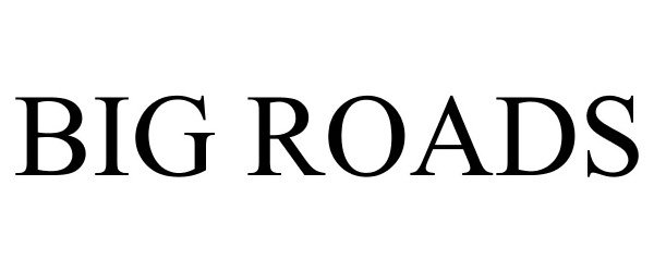 Trademark Logo BIG ROADS