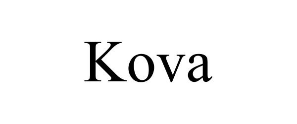 Trademark Logo KOVA