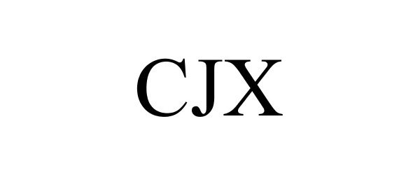 Trademark Logo CJX