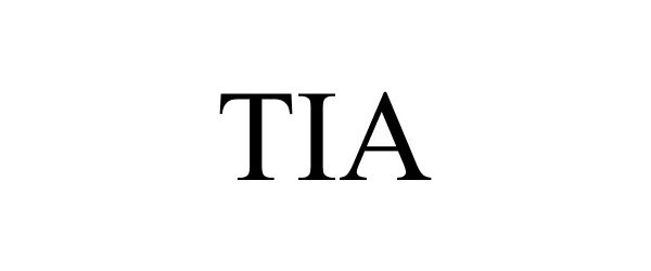 Trademark Logo TIA