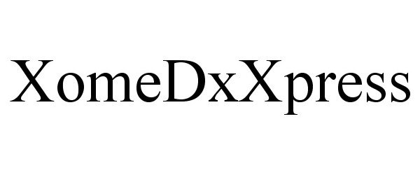 Trademark Logo XOMEDXXPRESS