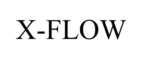 Trademark Logo X-FLOW