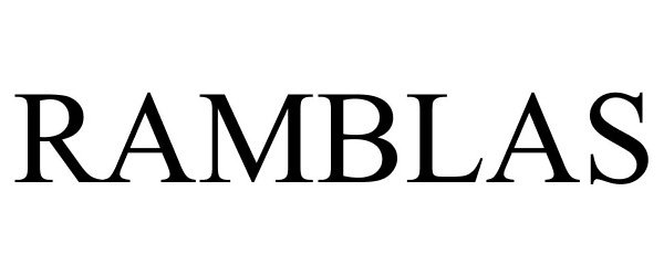 Trademark Logo RAMBLAS