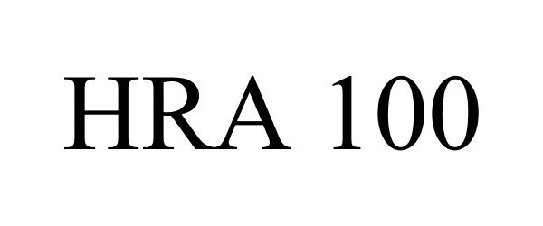  HRA 100