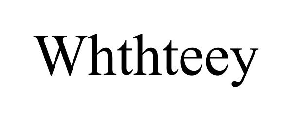 Trademark Logo WHTHTEEY