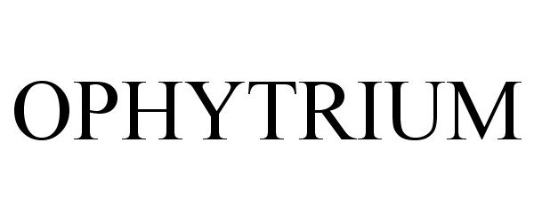 Trademark Logo OPHYTRIUM