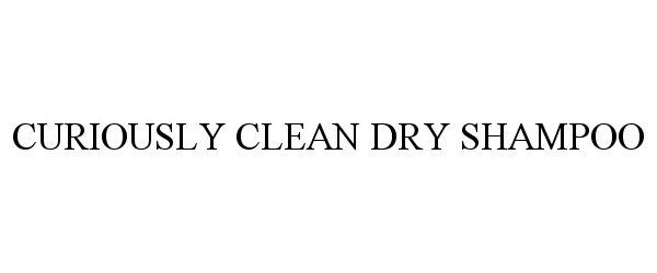  CURIOUSLY CLEAN DRY SHAMPOO