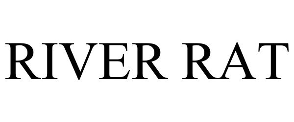 Trademark Logo RIVER RAT
