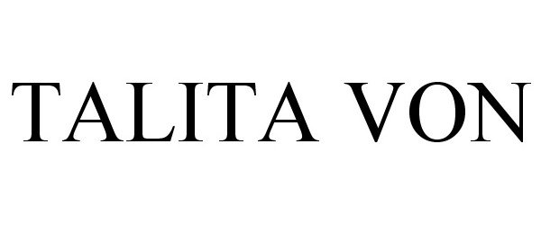 Trademark Logo TALITA VON