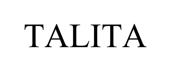 Trademark Logo TALITA