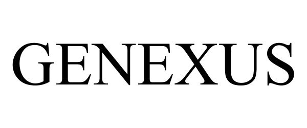 Trademark Logo GENEXUS