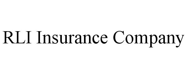  RLI INSURANCE COMPANY