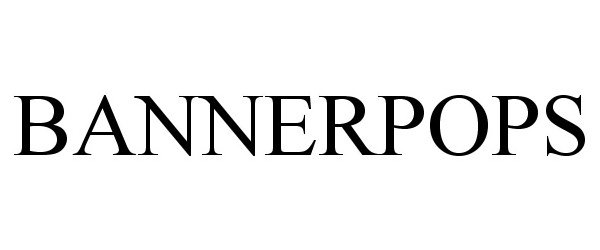 Trademark Logo BANNERPOPS