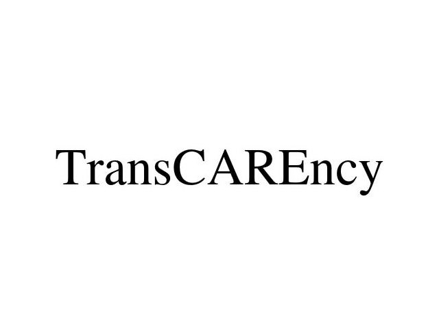 Trademark Logo TRANSCARENCY