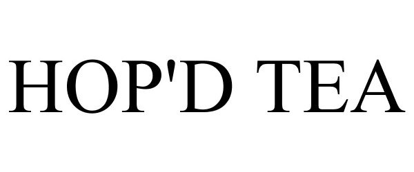 Trademark Logo HOP'D TEA