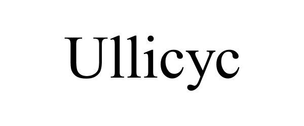 Trademark Logo ULLICYC