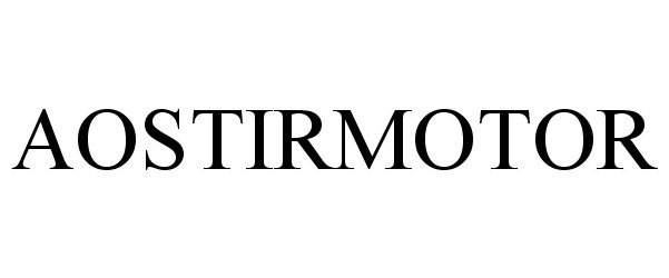 Trademark Logo AOSTIRMOTOR