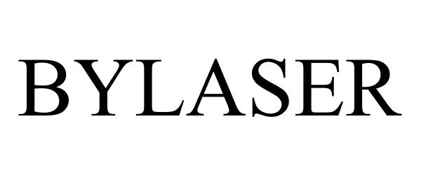 Trademark Logo BYLASER