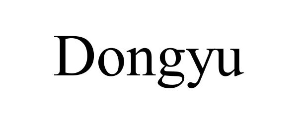 Trademark Logo DONGYU
