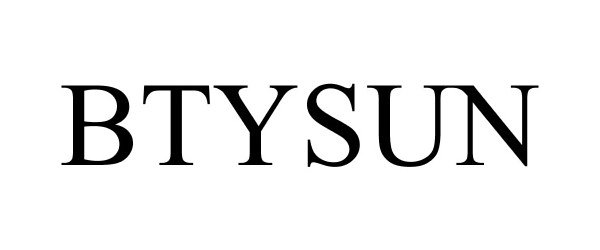 Trademark Logo BTYSUN