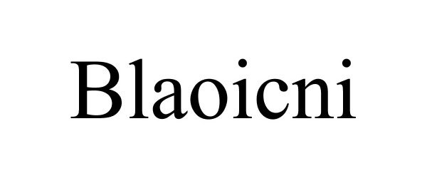  BLAOICNI