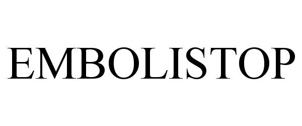 Trademark Logo EMBOLISTOP