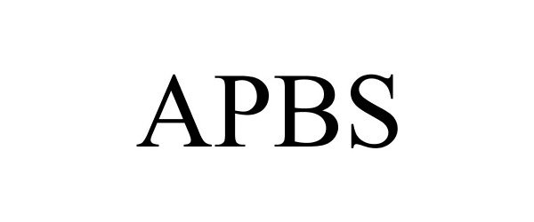 Trademark Logo APBS