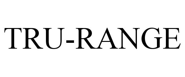 Trademark Logo TRU-RANGE