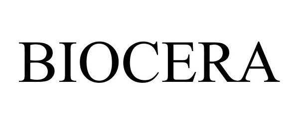Trademark Logo BIOCERA