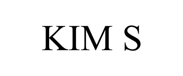 Trademark Logo KIM S