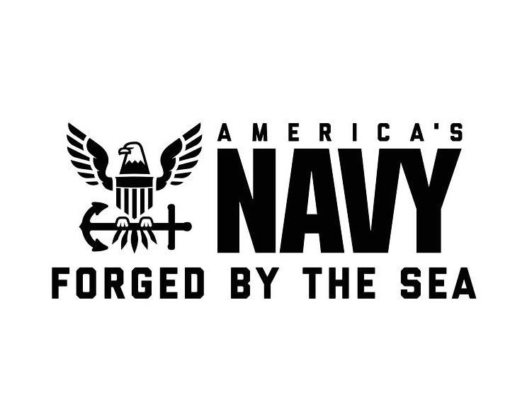 Trademark Logo AMERICA'S NAVY FORGED BY THE SEA