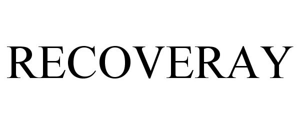 Trademark Logo RECOVERAY