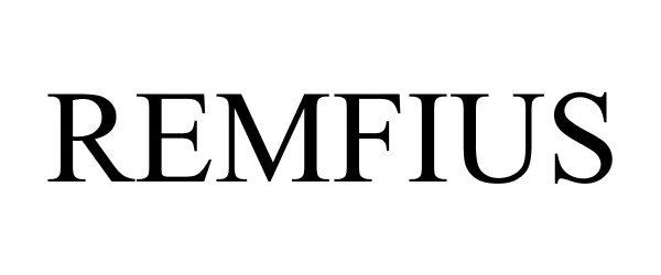 Trademark Logo REMFIUS