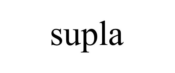 Trademark Logo SUPLA