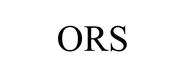 Trademark Logo ORS