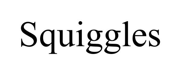 Trademark Logo SQUIGGLES