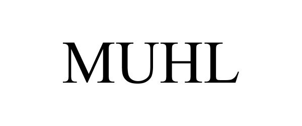 Trademark Logo MUHL