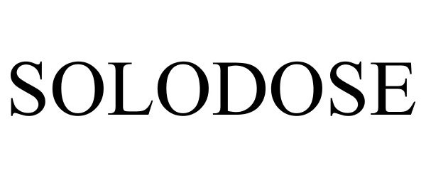 Trademark Logo SOLODOSE