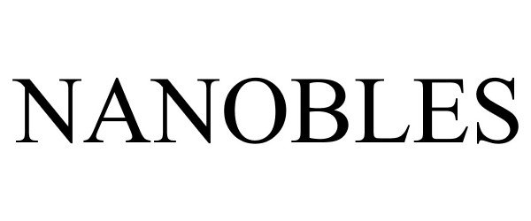 Trademark Logo NANOBLES