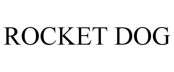 Trademark Logo ROCKET DOG