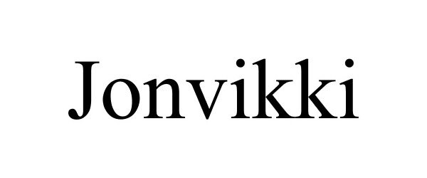 Trademark Logo JONVIKKI