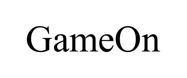 Trademark Logo GAMEON